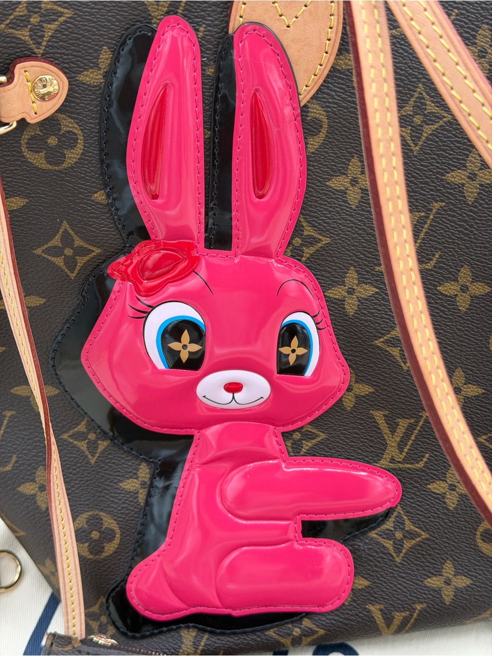 Louis Vuitton Tote Bag Monogram Sun Yitian Collaboration Neverfull MM unused 🔥😍 - Picture 2 of 11
